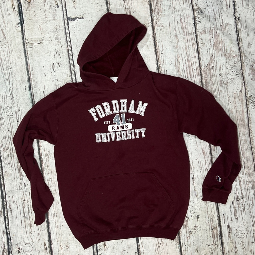 Fordham Rams University NCAA Collegiate Champion Hoodie Sweatshirt Youth Kids